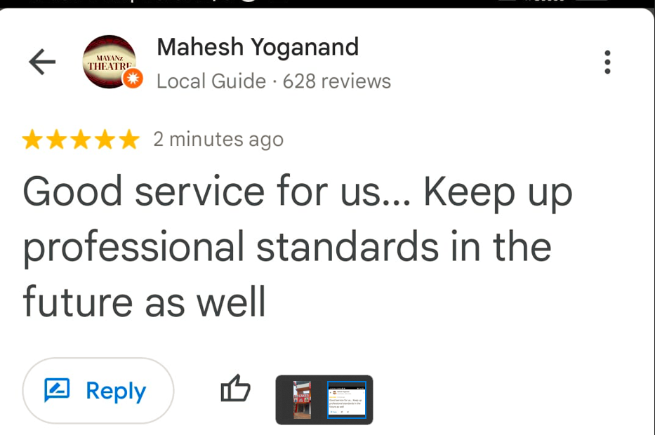 Client Review Image